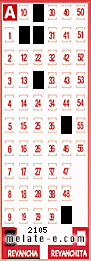 Volante ganador del sorteo 2105 de Revancha