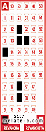 Volante ganador del sorteo 2107 de Revancha