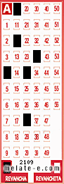 Volante ganador del sorteo 2109 de Revancha