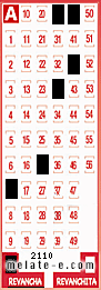 Volante ganador del sorteo 2110 de Revancha
