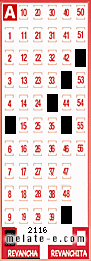 Volante ganador del sorteo 2116 de Revancha