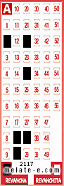 Volante ganador del sorteo 2117 de Revancha