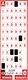 Volante ganador del sorteo 2119 de Revancha