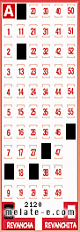 Volante ganador del sorteo 2120 de Revancha