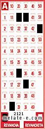Volante ganador del sorteo 2121 de Revancha