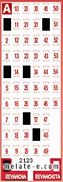 Volante ganador del sorteo 2123 de Revancha