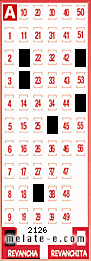 Volante ganador del sorteo 2126 de Revancha