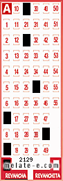 Volante ganador del sorteo 2129 de Revancha