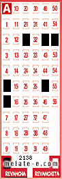 Volante ganador del sorteo 2138 de Revancha