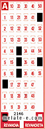 Volante ganador del sorteo 2146 de Revancha
