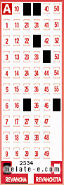 Volante ganador del sorteo 2334 de Revancha