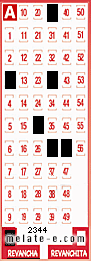 Volante ganador del sorteo 2344 de Revancha