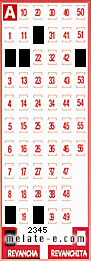 Volante ganador del sorteo 2345 de Revancha