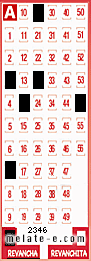 Volante ganador del sorteo 2346 de Revancha