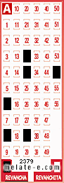 Volante ganador del sorteo 2379 de Revancha
