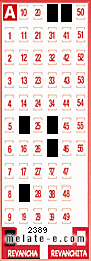 Volante ganador del sorteo 2389 de Revancha