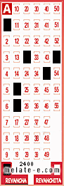 Volante ganador del sorteo 2400 de Revancha