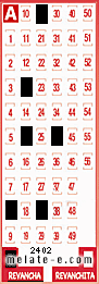 Volante ganador del sorteo 2402 de Revancha