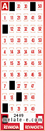 Volante ganador del sorteo 2409 de Revancha