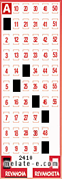 Volante ganador del sorteo 2410 de Revancha
