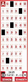Volante ganador del sorteo 2415 de Revancha