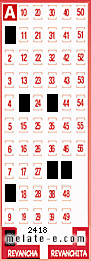 Volante ganador del sorteo 2418 de Revancha
