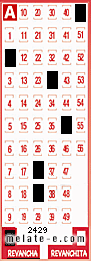 Volante ganador del sorteo 2429 de Revancha