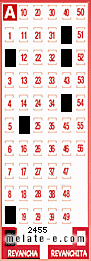 Volante ganador del sorteo 2455 de Revancha