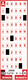 Volante ganador del sorteo 2466 de Revancha