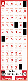 Volante ganador del sorteo 2470 de Revancha