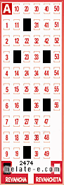 Volante ganador del sorteo 2474 de Revancha