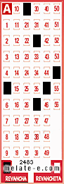 Volante ganador del sorteo 2483 de Revancha