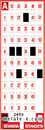 Volante ganador del sorteo 2490 de Revancha