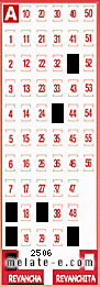 Volante ganador del sorteo 2506 de Revancha