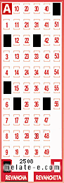 Volante ganador del sorteo 2508 de Revancha
