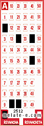 Volante ganador del sorteo 2512 de Revancha