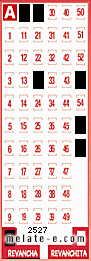 Volante ganador del sorteo 2527 de Revancha