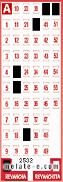Volante ganador del sorteo 2532 de Revancha