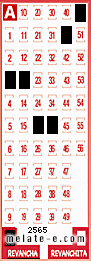 Volante ganador del sorteo 2565 de Revancha