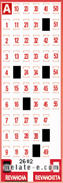 Volante ganador del sorteo 2602 de Revancha
