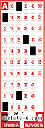 Volante ganador del sorteo 2610 de Revancha