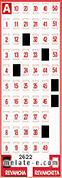 Volante ganador del sorteo 2622 de Revancha