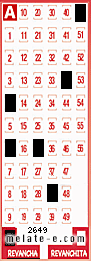 Volante ganador del sorteo de Revancha con fecha del miércoles  24 de abril de 2013