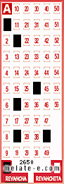 Volante ganador del sorteo de Revancha con fecha del domingo  28 de abril de 2013