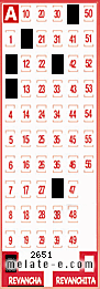 Volante ganador del sorteo de Revancha con fecha del miércoles   1 de mayo de 2013