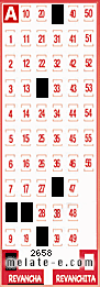 Volante ganador del sorteo de Revancha con fecha del domingo  26 de mayo de 2013