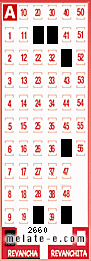 Volante ganador del sorteo de Revancha con fecha del domingo   2 de junio de 2013