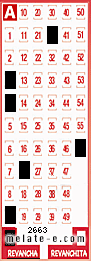 Volante ganador del sorteo de Revancha con fecha del miércoles  12 de junio de 2013