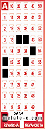 Volante ganador del sorteo de Revancha con fecha del miércoles   3 de julio de 2013