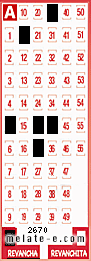 Volante ganador del sorteo de Revancha con fecha del domingo   7 de julio de 2013
